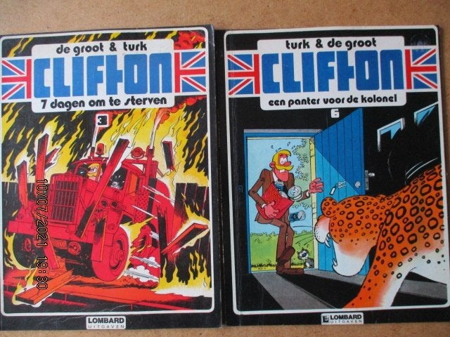 adv5015 clifton, Eén stripboek, Ophalen, Gelezen