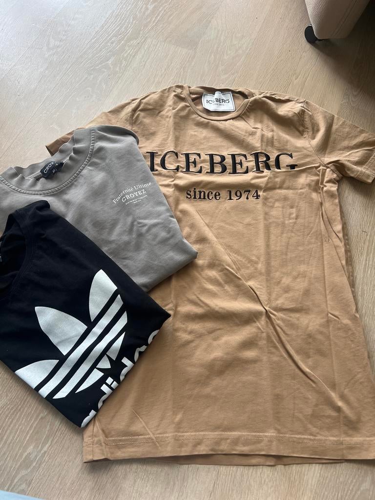3 jongens shirts maat XS (176), Verzenden, Gebruikt, Jongen, Setje