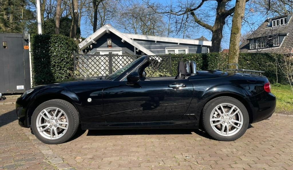 Mazda MX-5 1.8 NC Hardtop Zwart, Auto's, 4 cilinders, Cabriolet, 14 km/l, Handgeschakeld