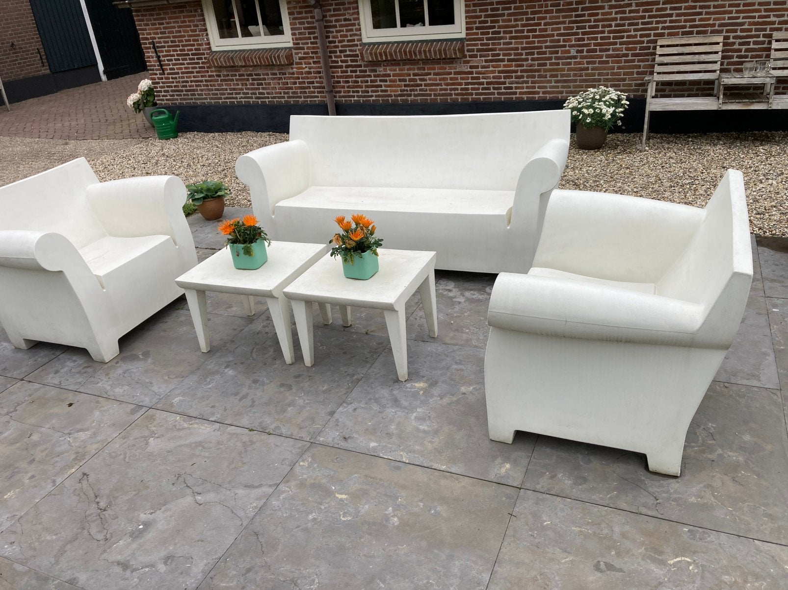 Kartell Bubble tuinset Philippe Starck, Ophalen, Gebruikt, Bank