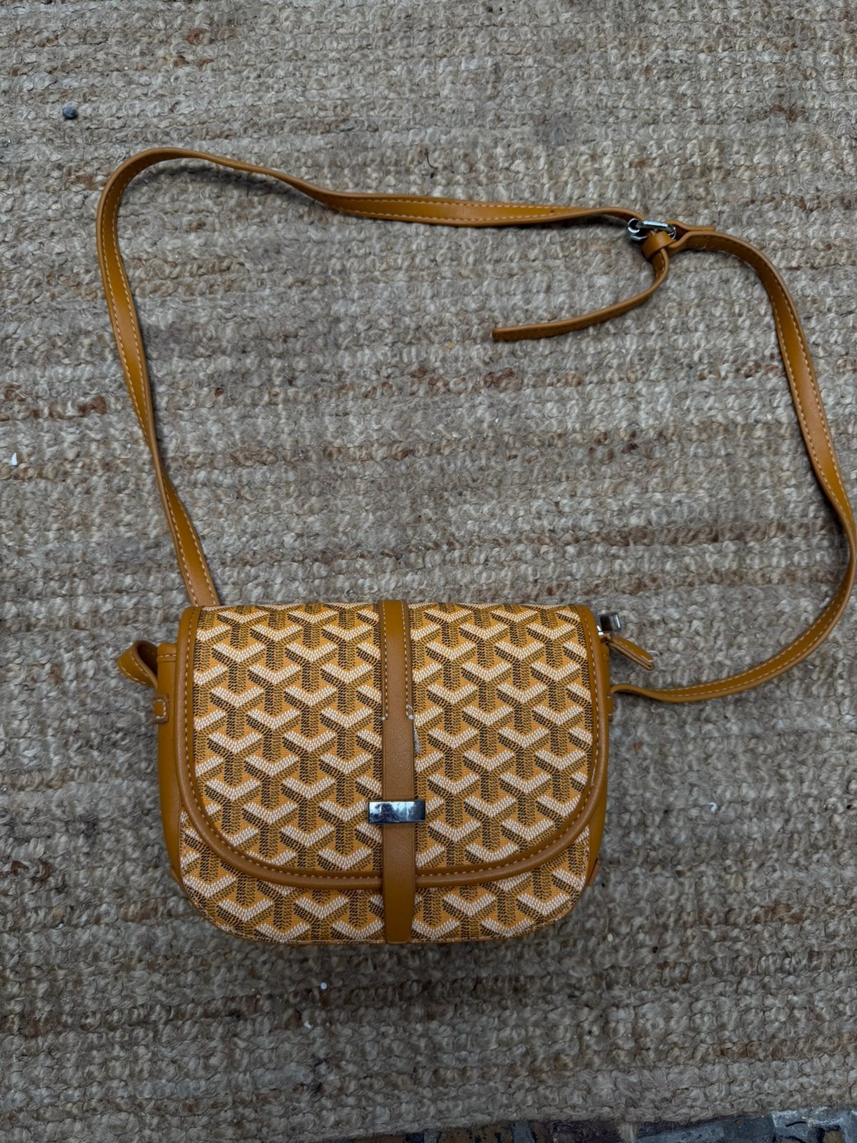 Goyard look a like tas, Ophalen of Verzenden, Zo goed als nieuw, Zwart