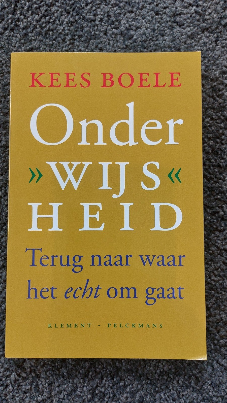 Onderwijsheid - Kees Boele (Pabo studieboek), Kees Boele, Zo goed als nieuw, Alpha, HBO