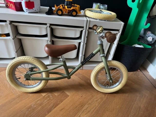 Kinderfiets Veloretti Tricycle loopfiets groen, Ophalen, Terugtraprem, Veloretti, Minder dan 16 inch
