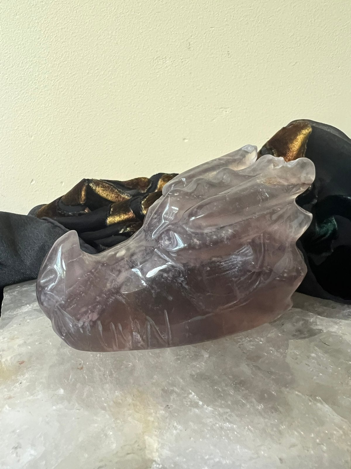 Draak schedel skull beschermt wijsheid passie 495 gram, Nieuw, Magnokia11, Ophalen of Verzenden, Magnolia11@me.com