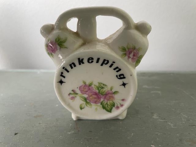Vintage porseleinen bakje voor ringen. Ringenbakje porselein, Antiek en Kunst, Ophalen