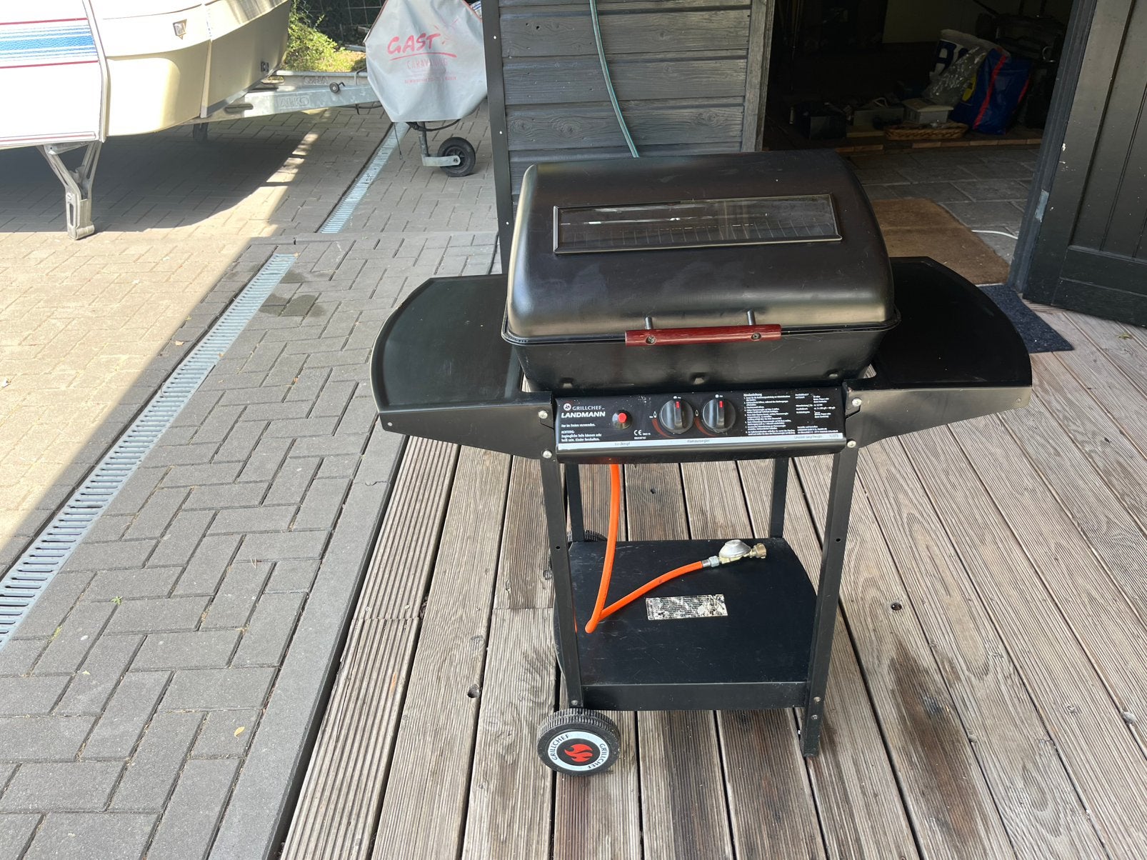 Landmann gasbbq, Ophalen, Zo goed als nieuw