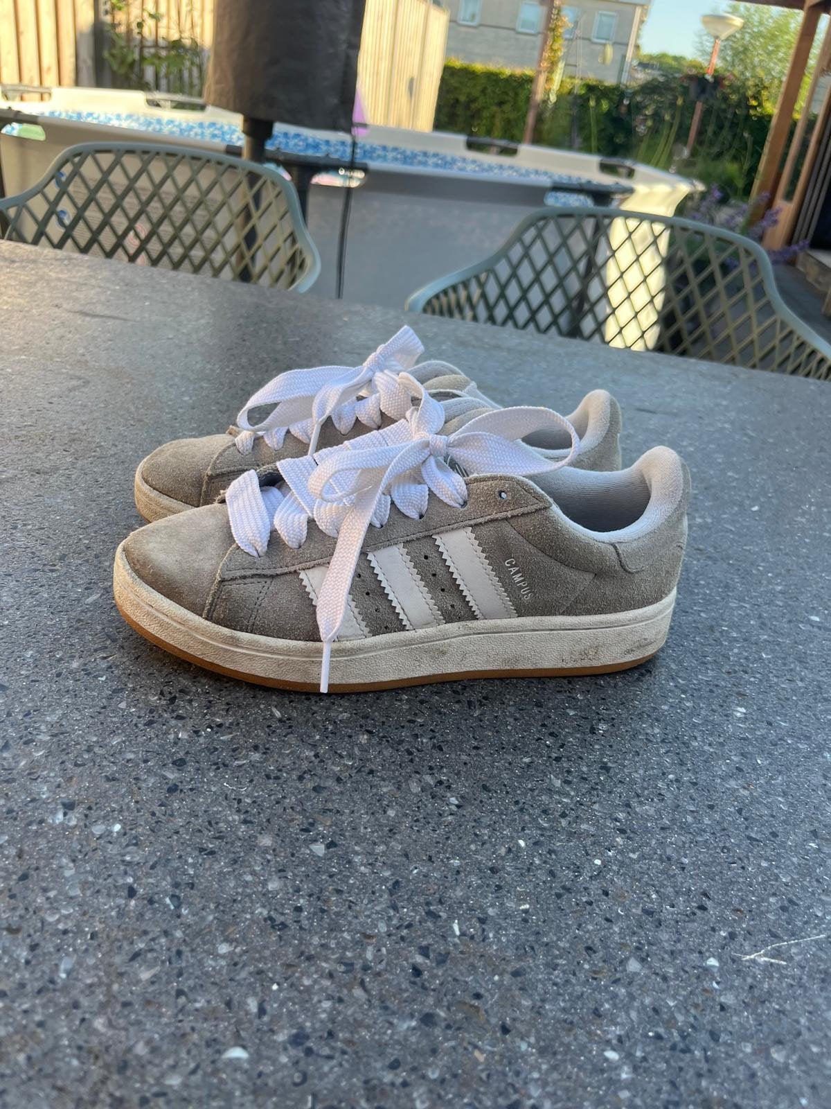Adidas Campus sneakers maat 38 - vaste prijs, Adidas, Ophalen of Verzenden, Sneakers of Gympen, Grijs