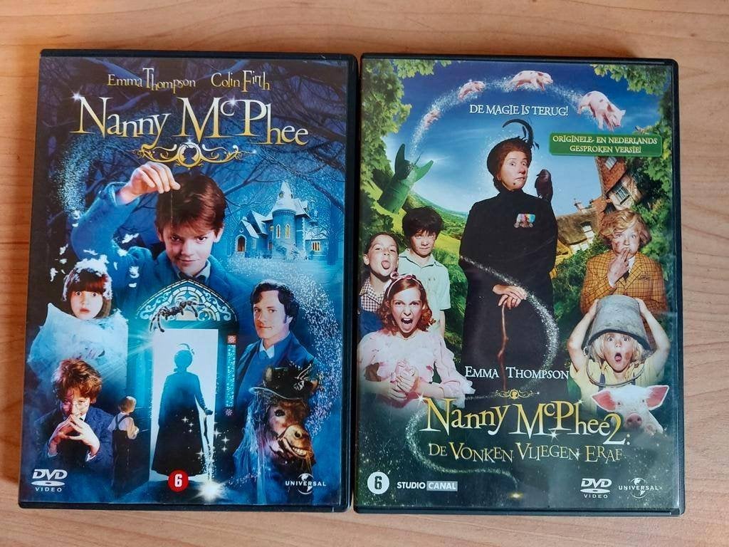 Nanny McPhee deel 1 en 2 NU 5 euro samen, Cd's en Dvd's, Alle leeftijden, Ophalen of Verzenden, Zo goed als nieuw