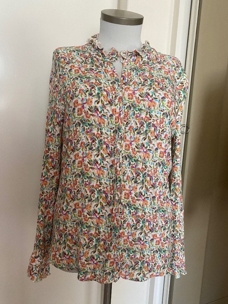 blouse Geisha 42 multi/flower, Overige kleuren, Geisha, Maat 42/44 (L), Ophalen of Verzenden