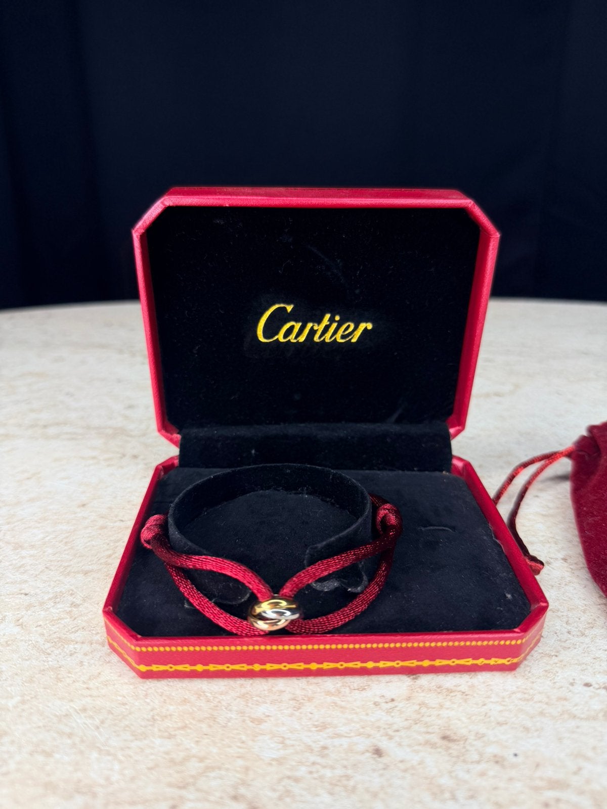 Cartier Trinity Bracelet ‘Armband’ Red/Rood, Ophalen of Verzenden, Zo goed als nieuw, Rood, Goud