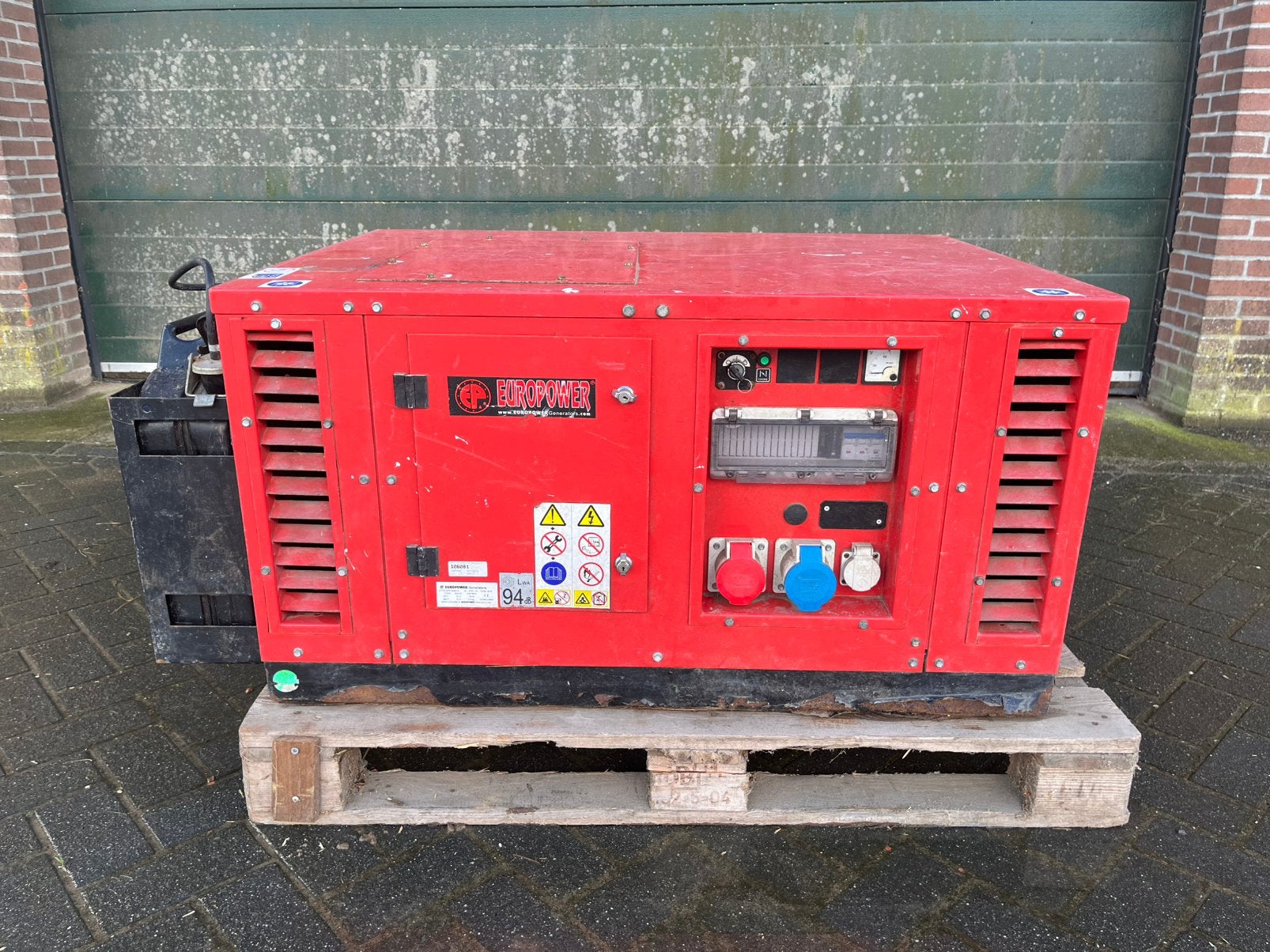 Honda 15kva aggregaat noodstroom krachtstroom, Ophalen