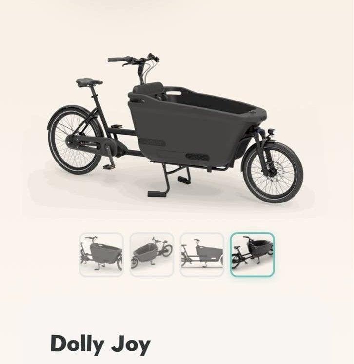 Nieuwe Dolly Joy bakfiets - Ongebruikt, direct leverbaar, Fietsen en Brommers, Ophalen of Verzenden, Nieuw, Overige merken