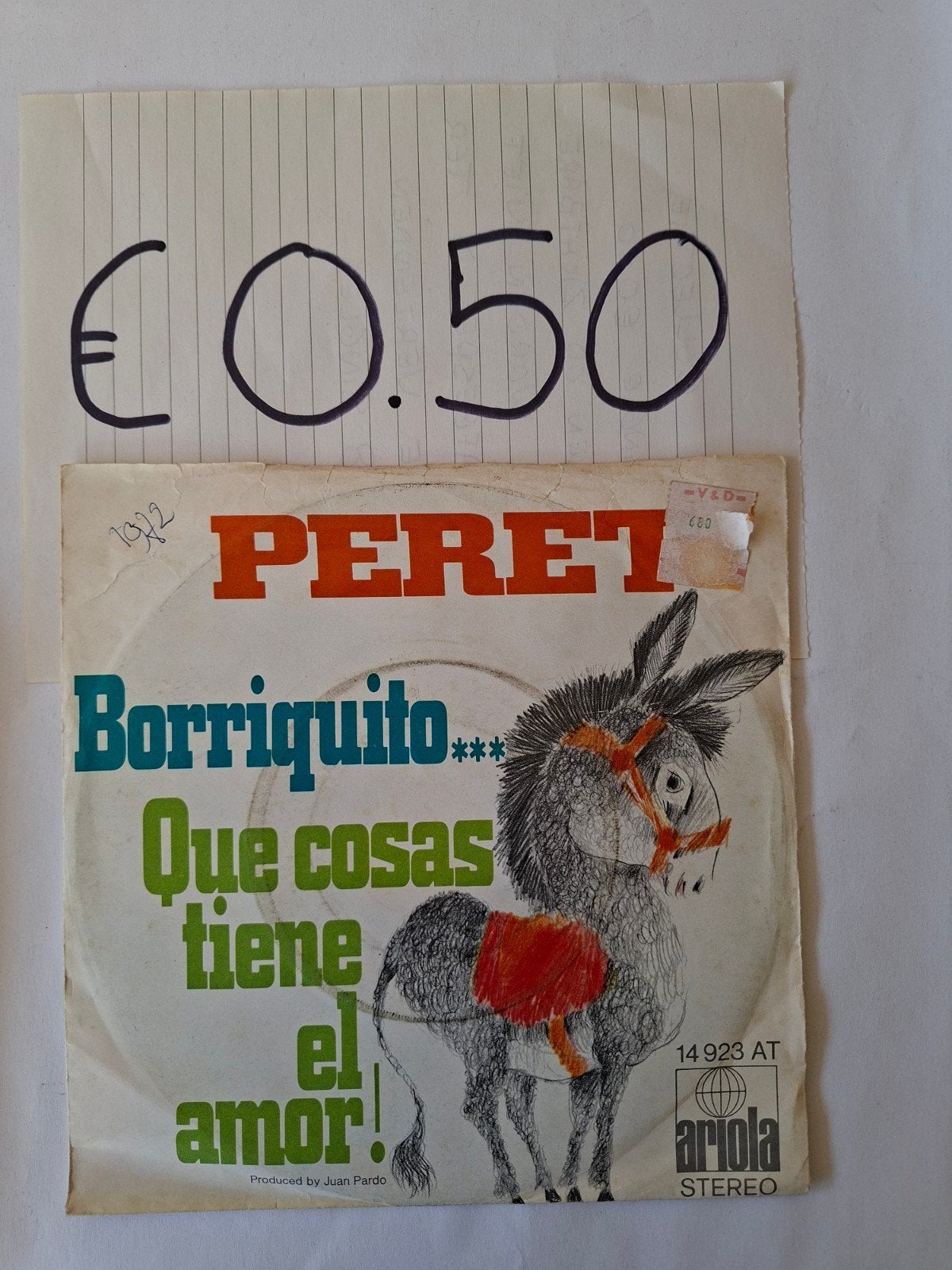 Peret, Ophalen of Verzenden, Gebruikt, 7 inch, Pop