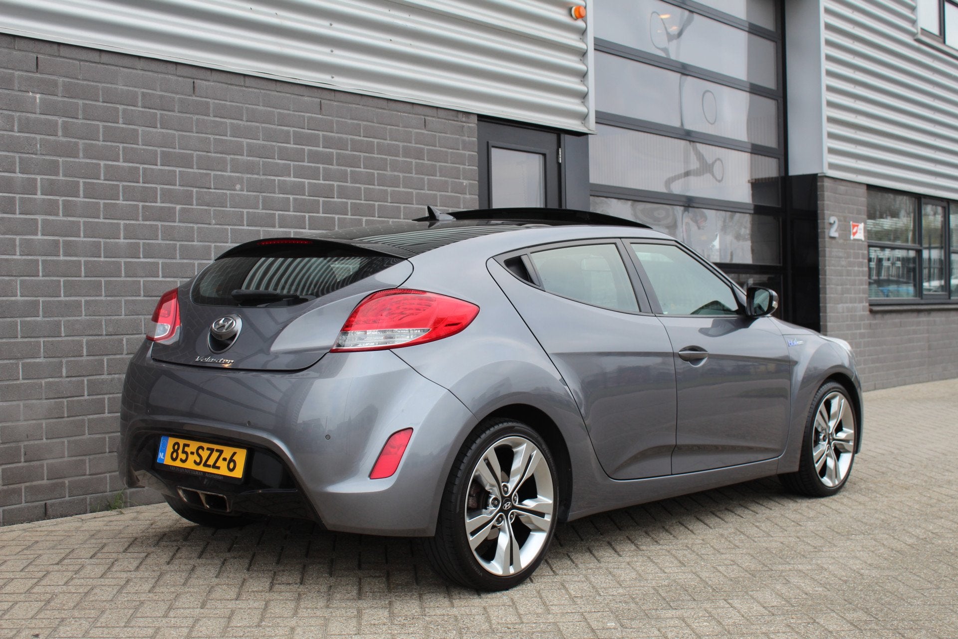 Hyundai Veloster 1.6 GDI i-Vision / Panoramadak / Camera / N, Auto's, Voorwielaandrijving, Gebruikt, 4 cilinders, Met garantie (alle)