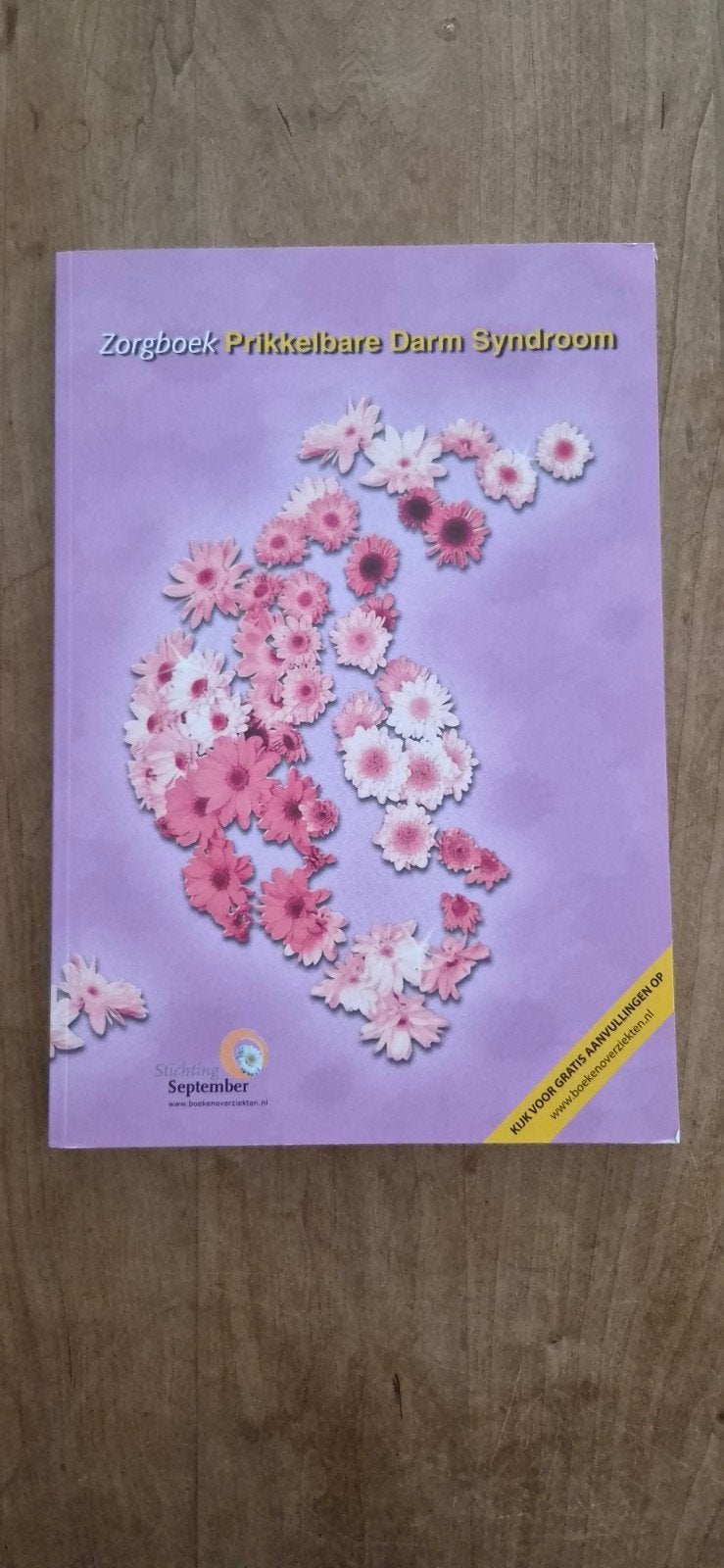 Zorgboek Prikkelbare Darm Syndroom - Stichting September, Ophalen of Verzenden, Gelezen, Ziekte en Allergie, Stichting September
