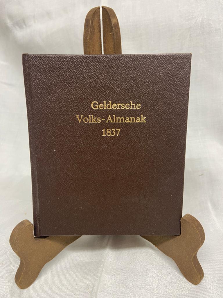 Geldersche Volks-Almanak 1837, Ophalen of Verzenden