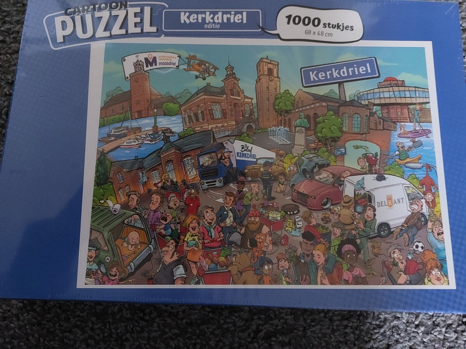 Puzzel Kerkdriel, Ophalen of Verzenden, 500 t/m 1500 stukjes, Nieuw