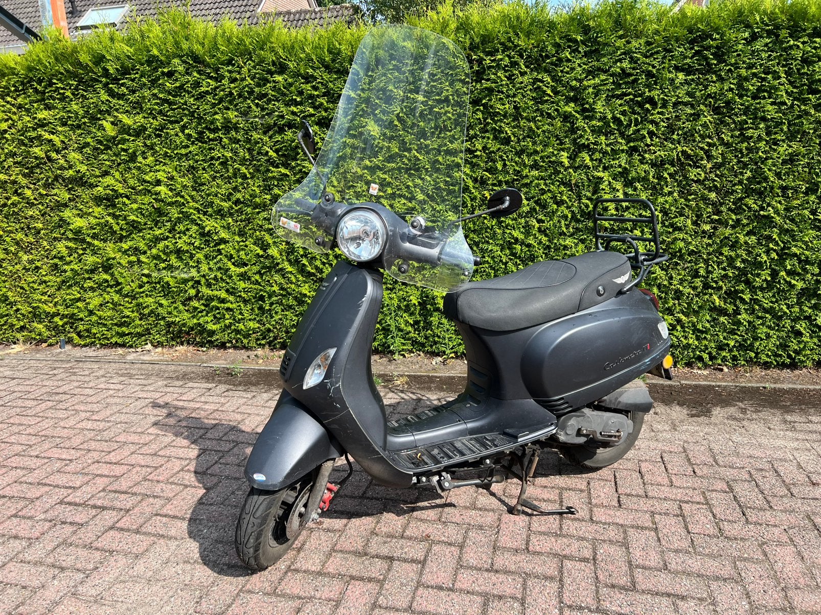 DjjD Cashmere bromscooter.    Opknapper, Fietsen en Brommers, Ophalen, Gebruikt, Maximaal 45 km/u, Benzine