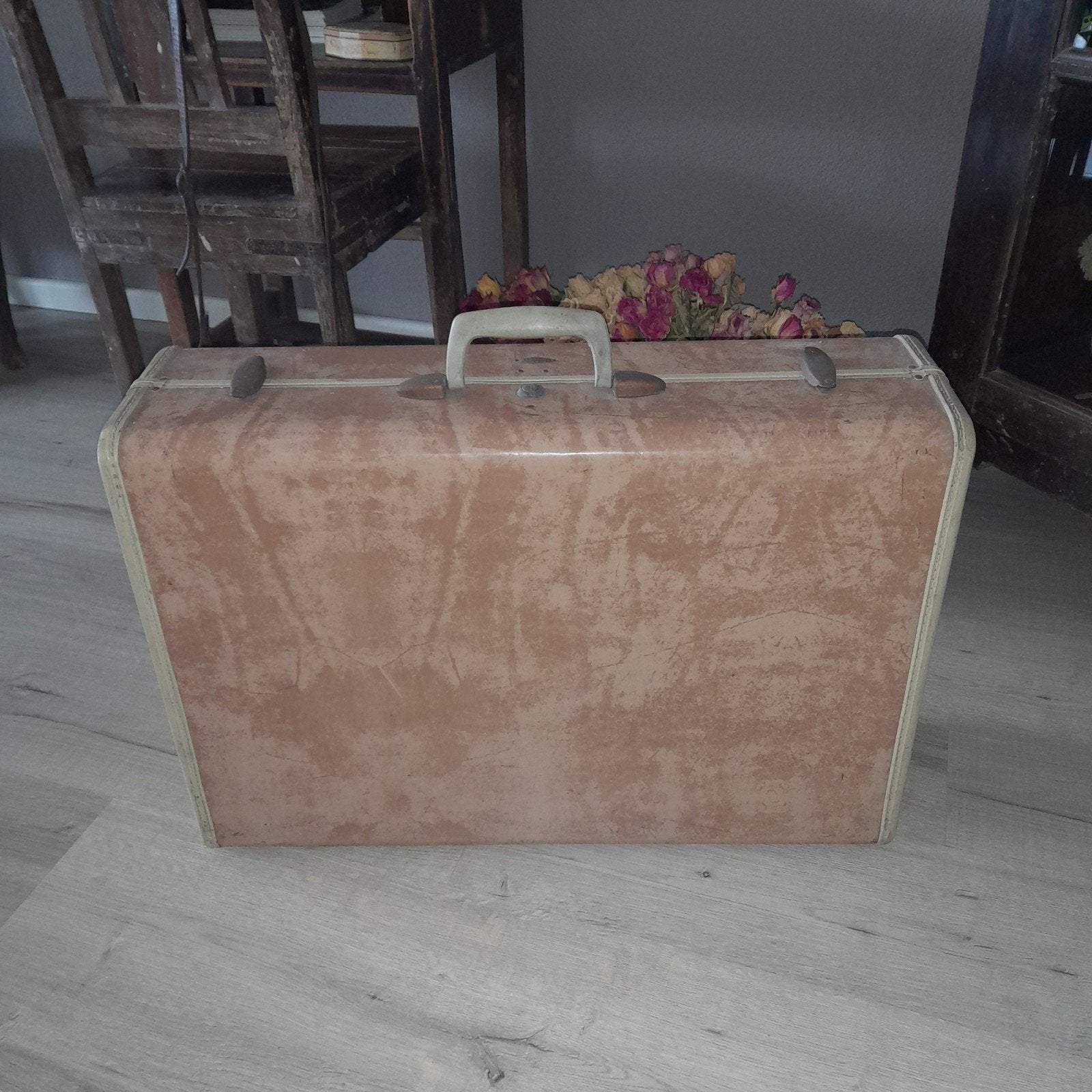 Samsonite koffer jaren 50 voor oldtimer, kledingzaak enz, Ophalen of Verzenden