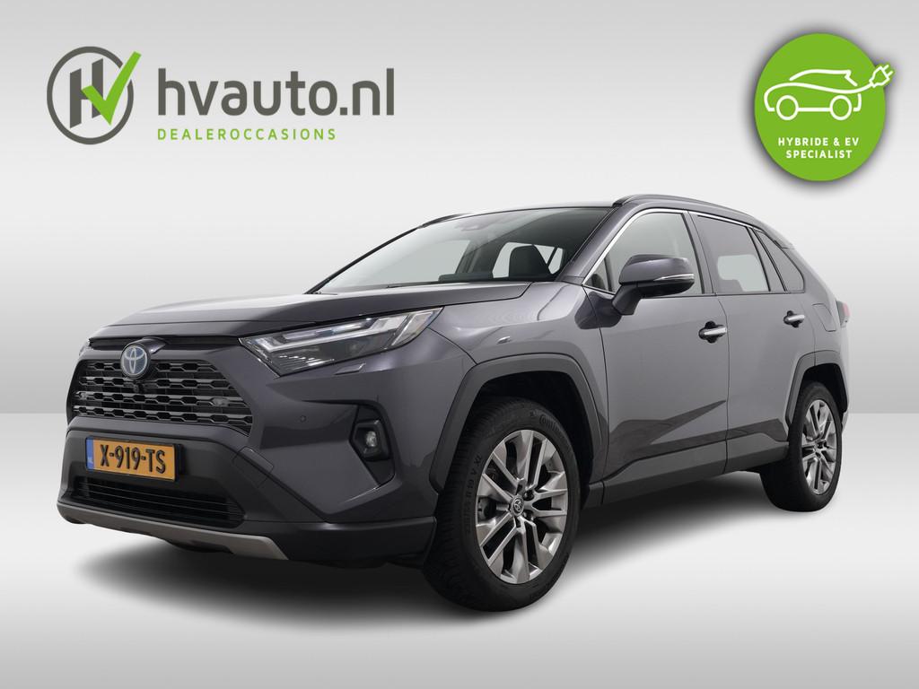 Toyota RAV4 2.5 HYBRID AWD LIMITED CVT | 1650kg trekgewicht, Auto's, Toyota, Automaat, Gebruikt, 4 cilinders, 2487 cc