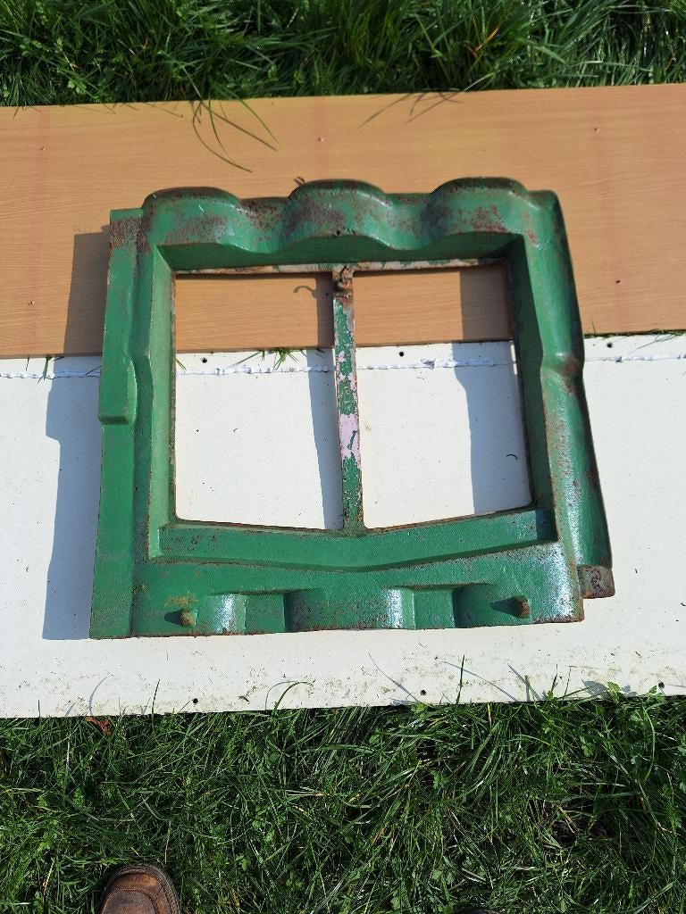 Dakraam Antiek Gietijzer, Doe-het-zelf en Verbouw, Glas en Ramen, Ophalen, Gebruikt, Minder dan 80 cm, Minder dan 80 cm