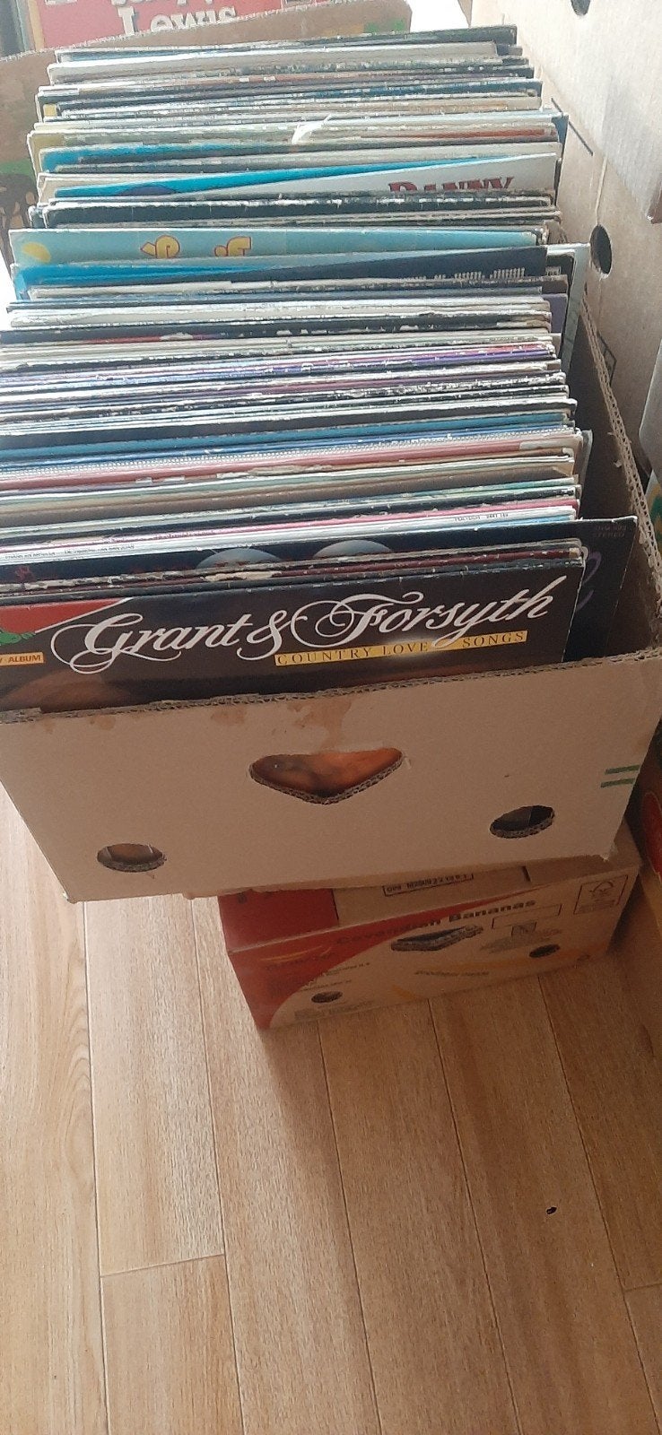 Volle doos lp's. 150stuks., Ophalen, Gebruikt, 12 inch