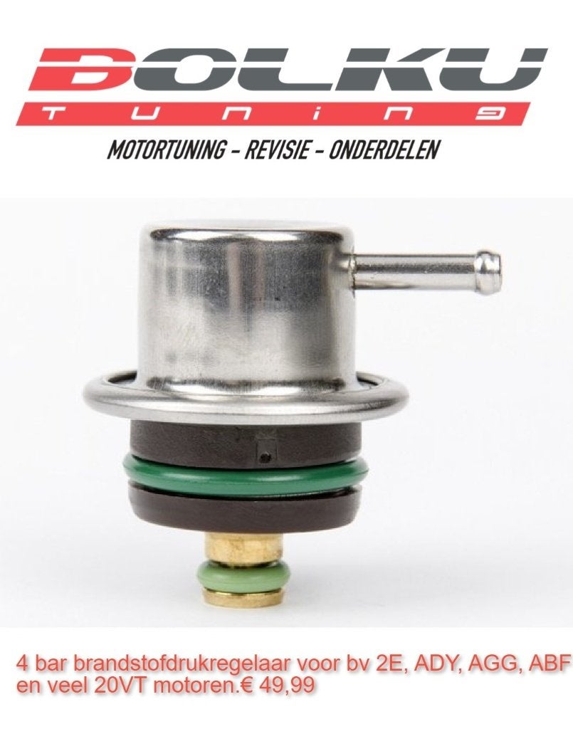 4,0 bar brandstofdrukregelaar vw pg, pf, pb, 2h motoren., Ophalen of Verzenden, Bolku Tuning, Info@bolku.nl, 6851TB