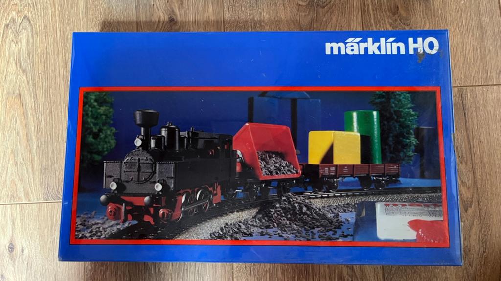 Marklin 0980 starterset, Ophalen, Wisselstroom, Wagon, Zo goed als nieuw