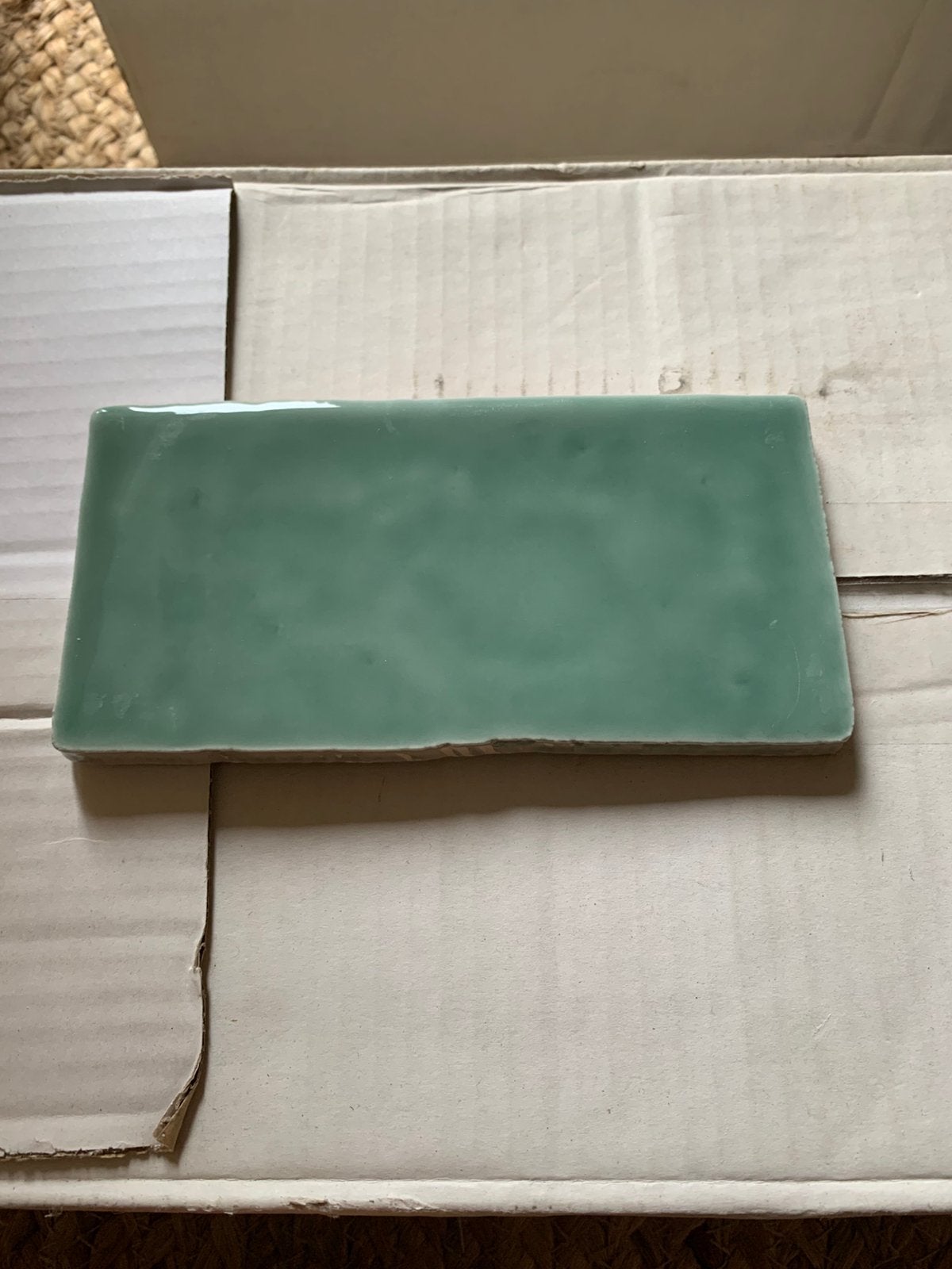 Tegeltjes groen, Ophalen, Nieuw, Minder dan 20 cm, Minder dan 5 m²