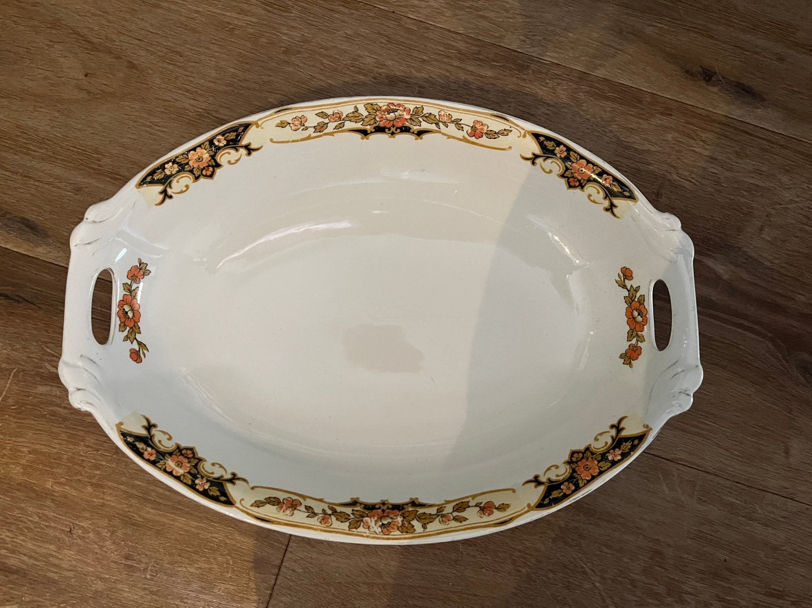 Alfred meakin schaal oud, Ophalen