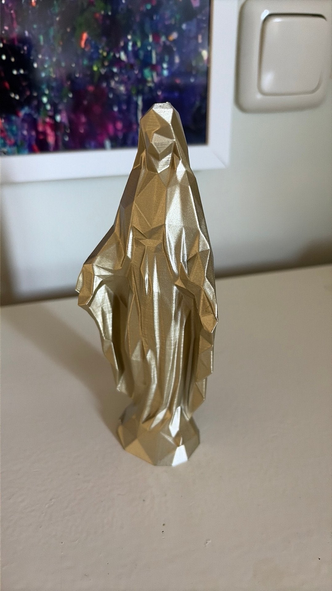 Maria low poly goud, Ophalen of Verzenden