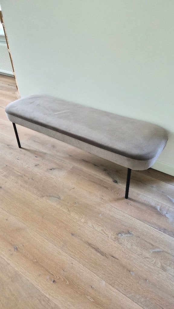 bankje voor achter het bed of in een hal   nieuw, Ophalen, Minder dan 50 cm, 125 cm of meer, Nieuw