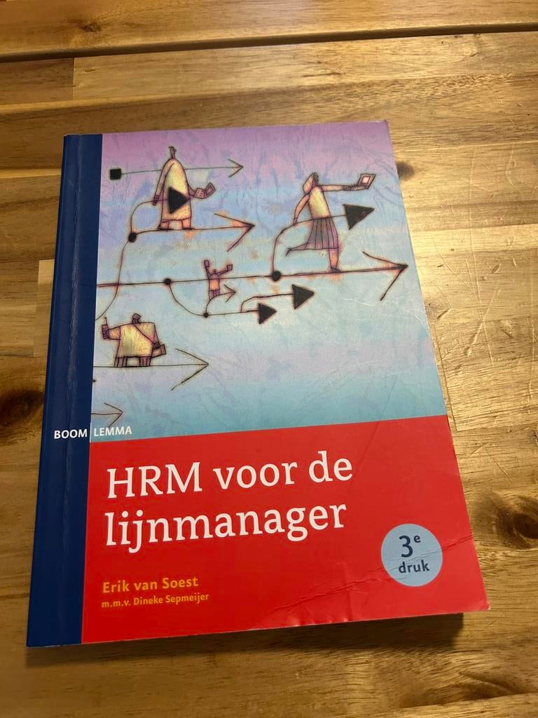 Dineke Sepmeijer - HRM voor de lijnmanager, Ophalen of Verzenden, Gelezen, Dineke Sepmeijer; Erik van Soest
