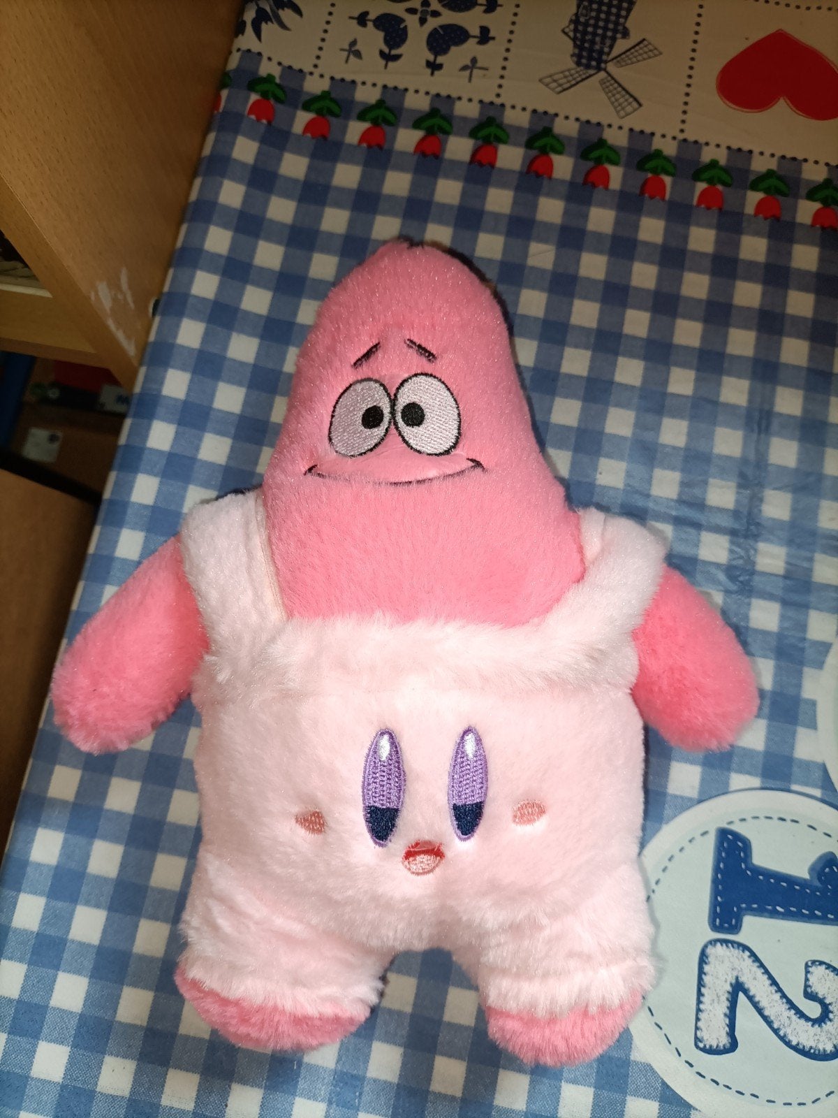 Leuke Patrick Zeester knuffel vriend van SpongeBob, Ophalen of Verzenden, Zo goed als nieuw, Overige typen