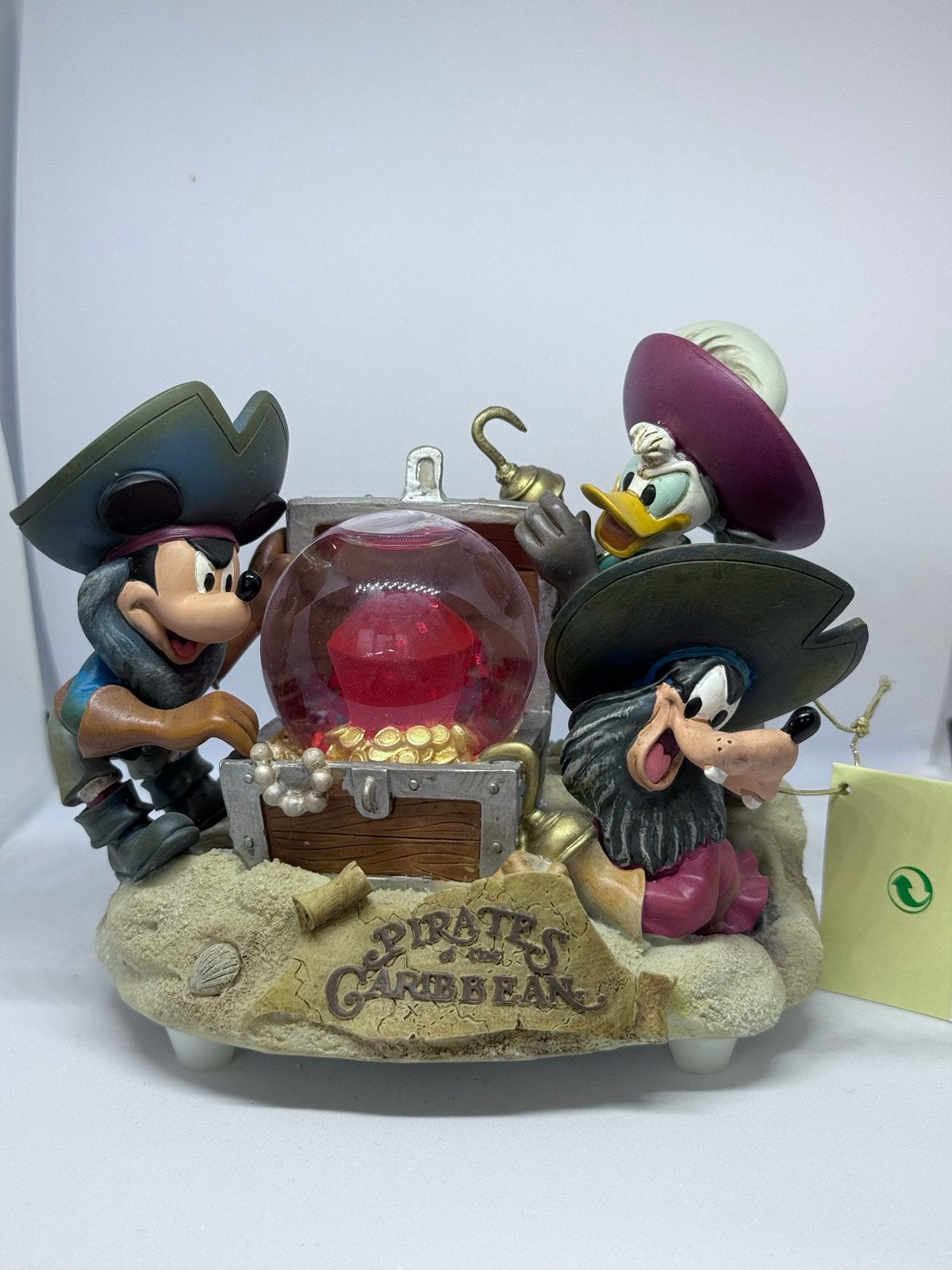 Disney Pirates of the Caribbean beeldje Mickey Donald Goofy, Ophalen of Verzenden, Mickey Mouse, Zo goed als nieuw, Beeldje of Figuurtje
