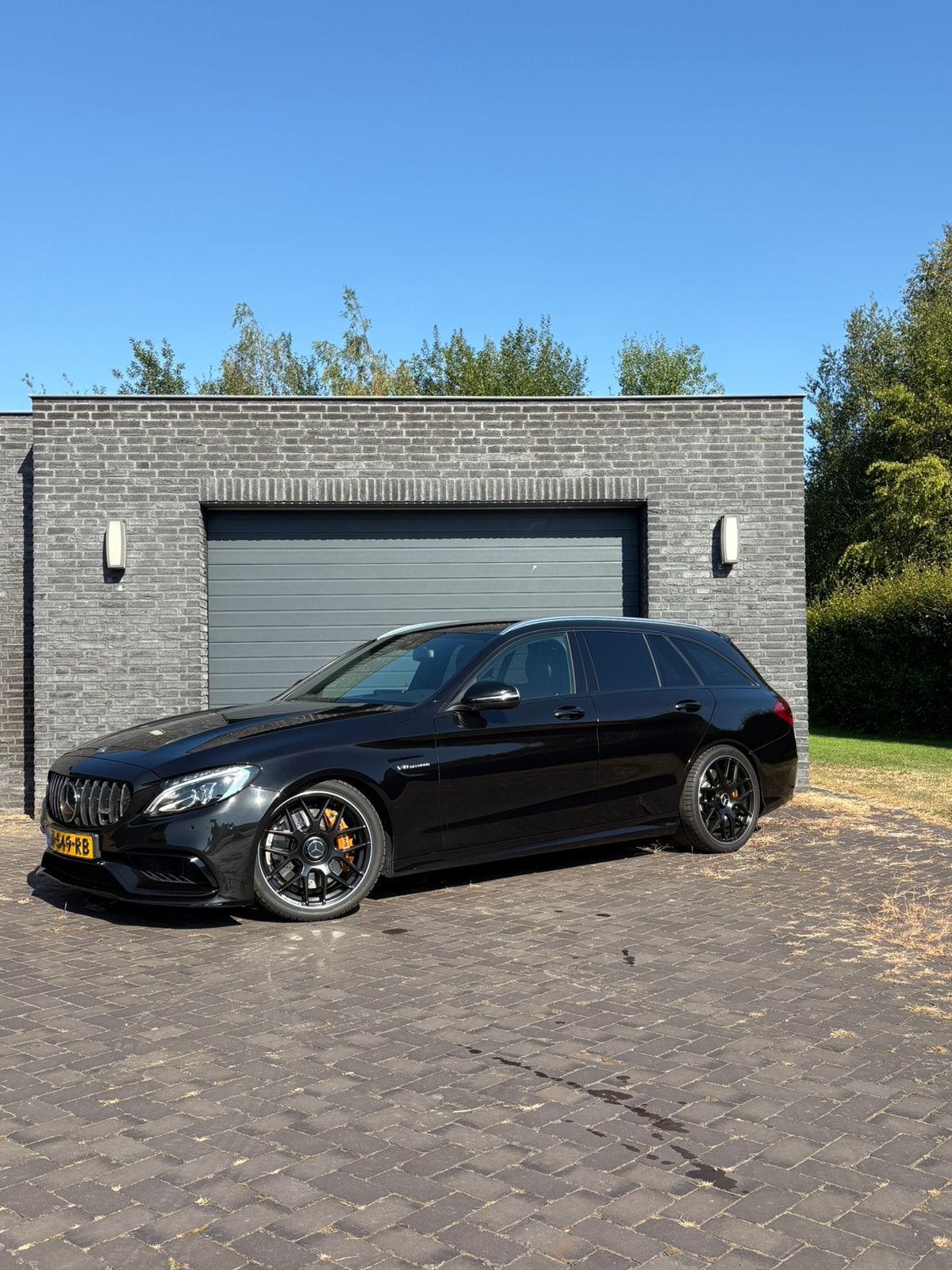 Mercedes-Benz C-Klasse C63 AMG Performance!!, Auto's, Automaat, Achterwielaandrijving, Zwart, Stationwagon