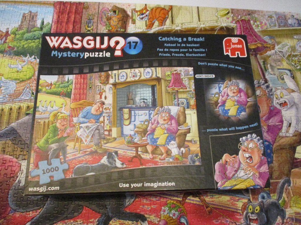 Jumbo Wasgij Mysterie Puzzle no 17, Hobby en Vrije tijd, Denksport en Puzzels, Ophalen of Verzenden, 500 t/m 1500 stukjes, Zo goed als nieuw