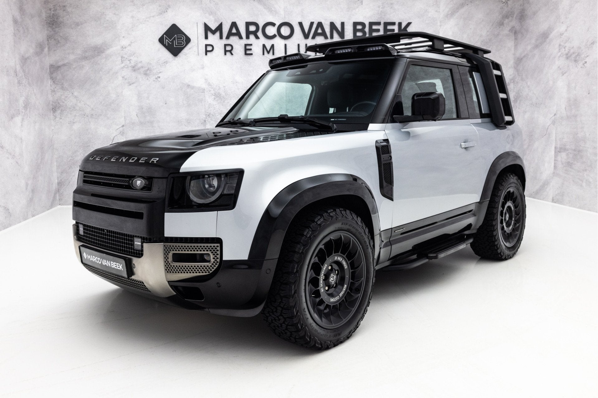 Land Rover Defender 90 3.0 P400 90 X | Heritage | Pano | Sto, Auto's, Automaat, 12 maanden, Gebruikt, 2996 cc