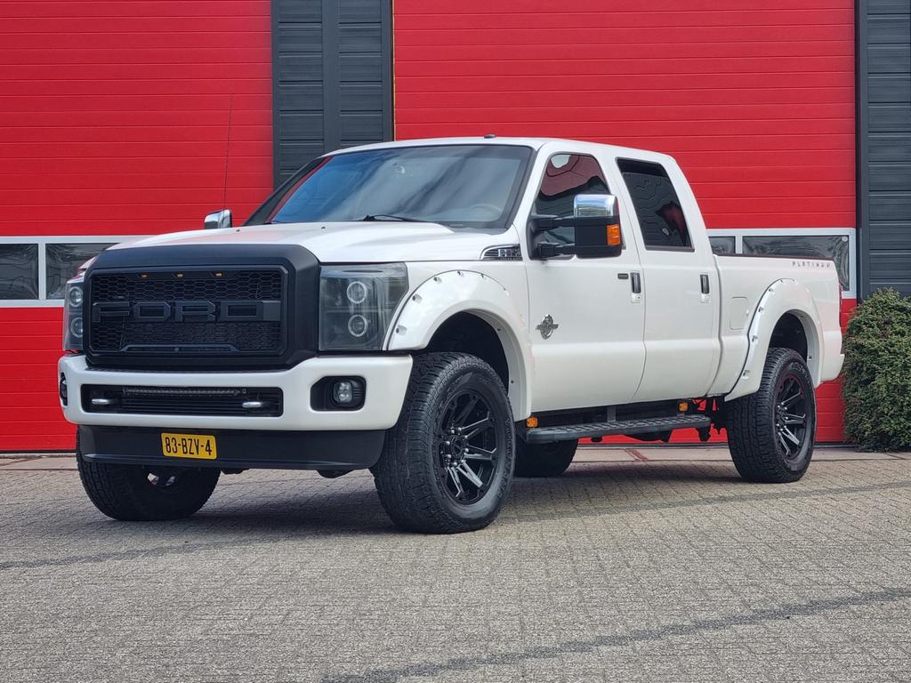 Ford F-350 Super Duty 6.7 V8 Diesel | 2015 | 157.000 km, Auto's, Automaat, 8 cilinders, Wit, Leder
