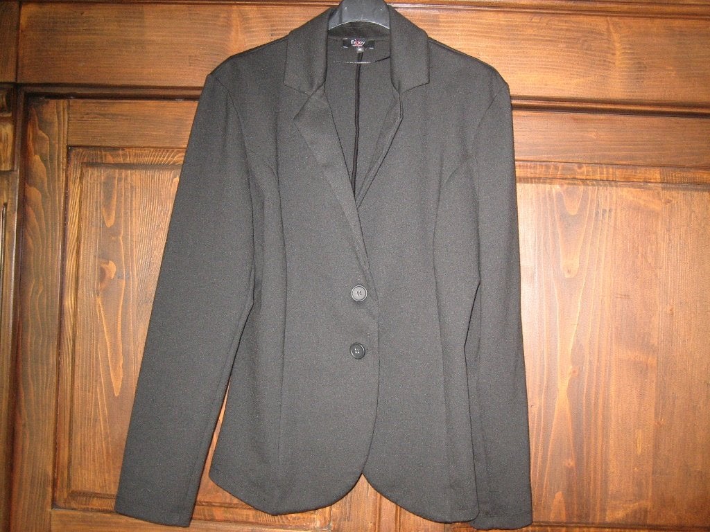 zwart jasje, Kleding | Dames, Zwart, Maat 42/44 (L), Enjoy, Ophalen of Verzenden