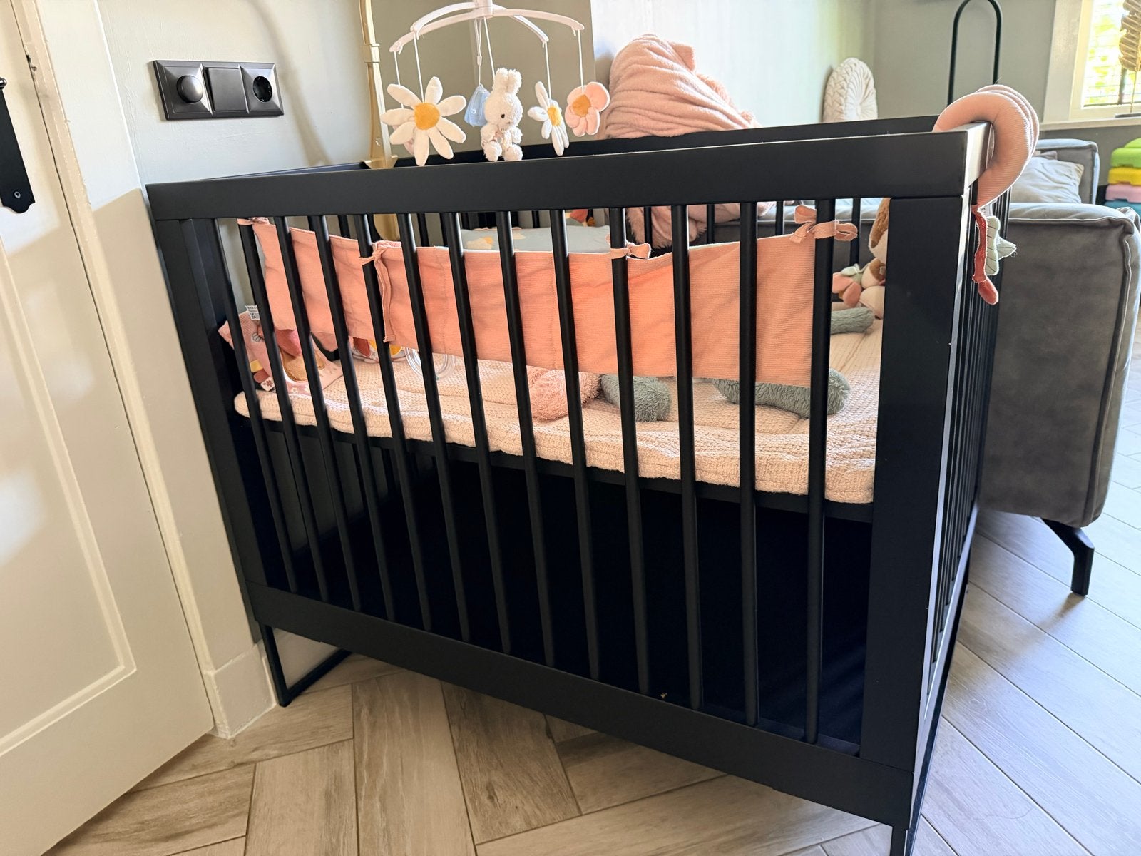 Kidsmill Modular Box Zwart, Ophalen, Zo goed als nieuw, Rechthoekig, In hoogte verstelbaar