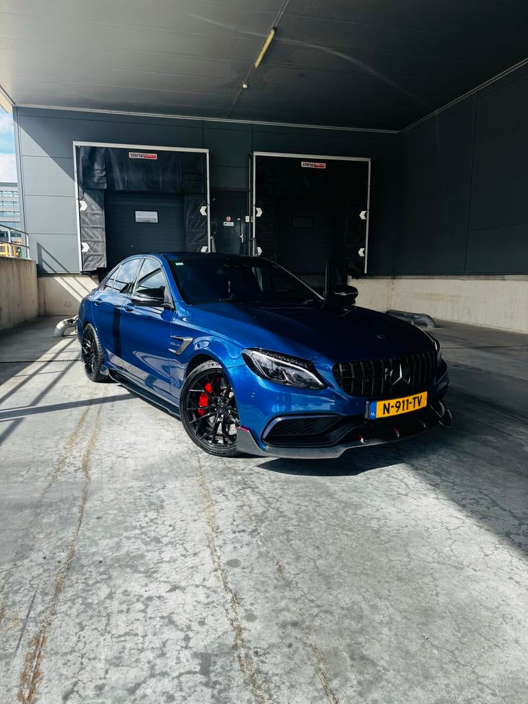 Mercedes-Benz C63S AMG, Auto's, Automaat, Achterwielaandrijving, 8 cilinders, 510 pk