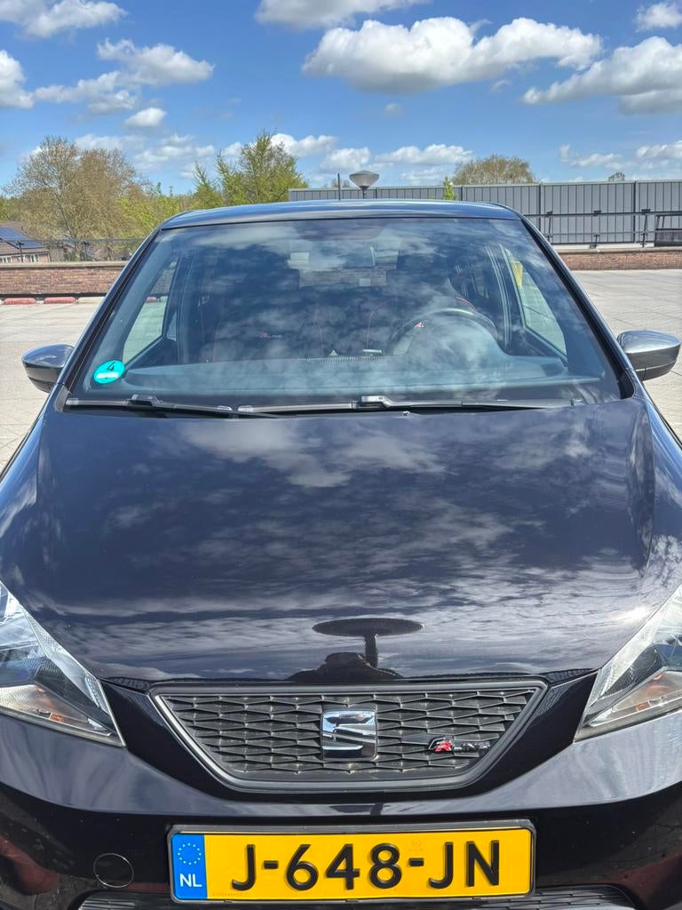 Seat Mii 1.0 44KW 3D 2016 Zwart, Voorwielaandrijving, 4 stoelen, Mii, Zwart