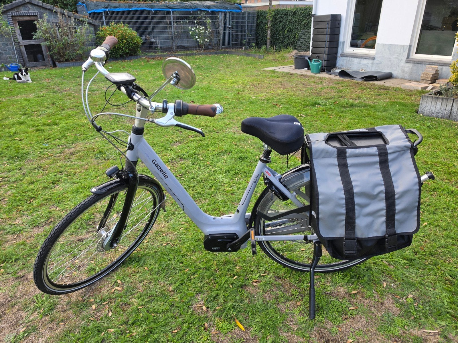 grijze gazelle orange c7  shimano middenmotor accu 500w, Fietsen en Brommers, Ophalen, Gebruikt, 51 tot 55 cm, 50 km per accu of meer