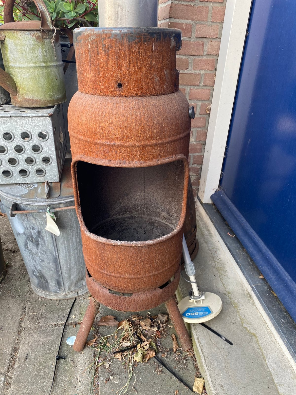 Leuke stoere tuinhaard., Tuin en Terras, Tuinhaarden, Ophalen, Gebruikt, Nvt, Nvt