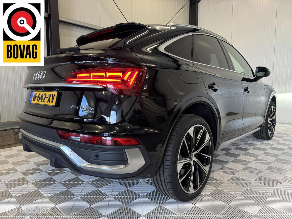 Audi Q5 Sportback 55 TFSIe 3x S-Line| Matrix | Trekh | Adapt, Auto's, Audi, Automaat, Automatische klimaatregeling, Gebruikt, Euro 6
