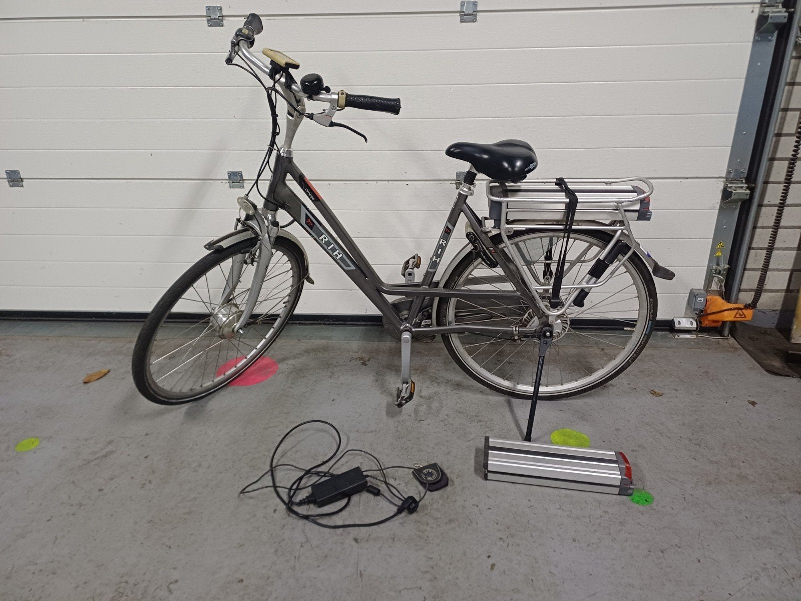 RIH omega 1 electrische fiets, Gebruikt, 50 km per accu of meer, 55 tot 59 cm, Ophalen