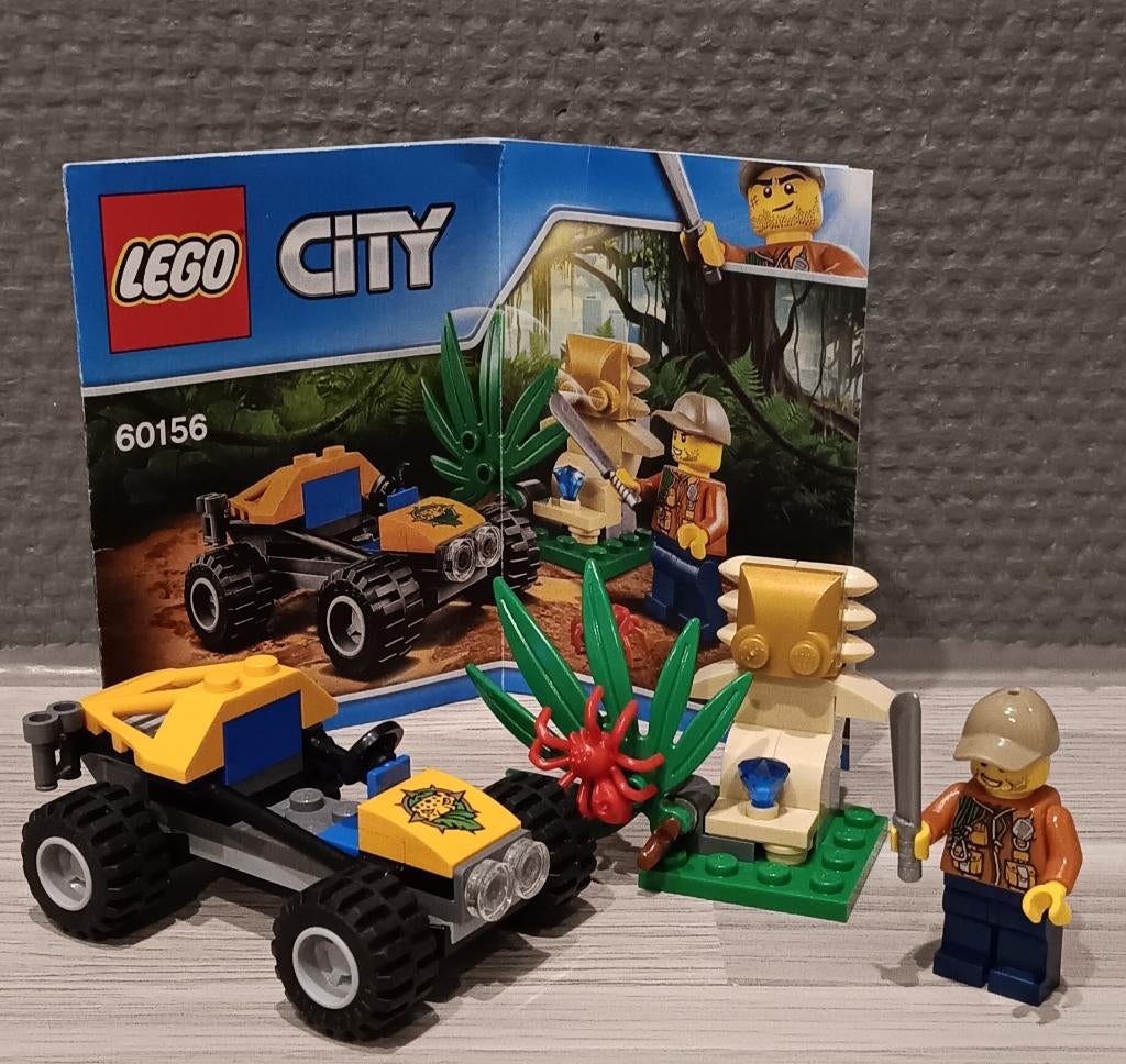 lego  jungle buggy 60156, City, Lego, Ophalen of Verzenden, Zo goed als nieuw