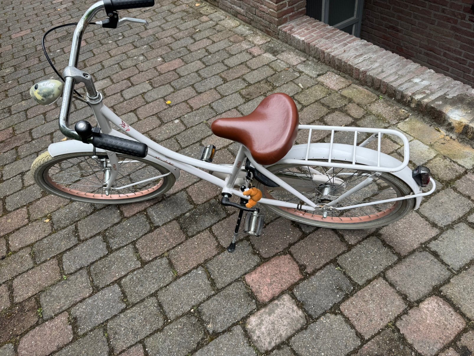Alpina kinderfiets 22”, Fietsen en Brommers, Fietsen | Kinderfietsjes, Ophalen, Gebruikt, Terugtraprem, 20 inch of meer