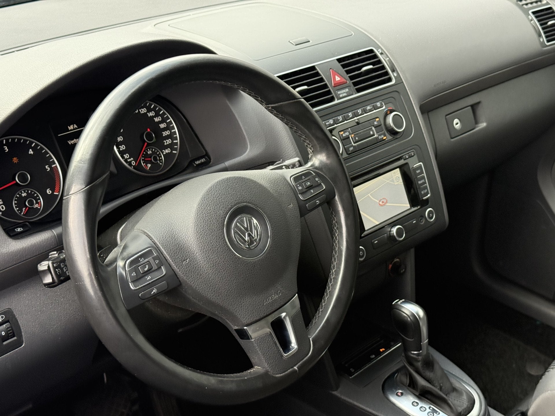 Volkswagen Touran 1.6 TDI Comfortline | Goed onderhouden | N, Auto's, Euro 5, Stof, Gebruikt, Zwart